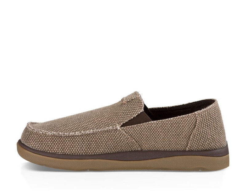 Sanuk Vagabond Tripper Men's Shoes Brown | Canada 211PJJ